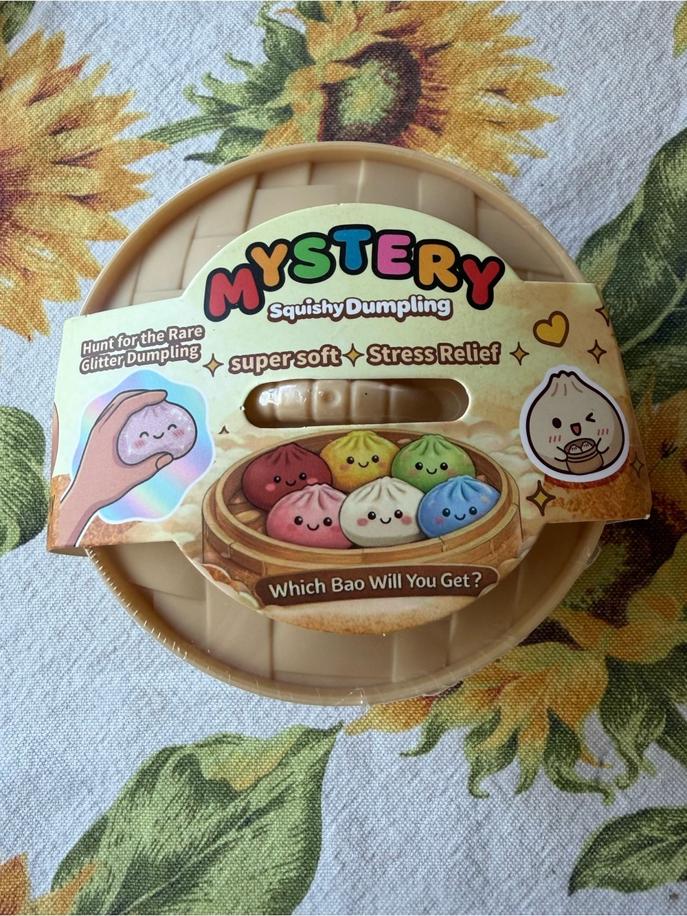 🫆🥟🫆 Mystery Squishy Dumpling Stress Relief Toy 🫆🥟🫆 NWT 🫆🥟🫆